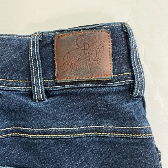 GoodeRider Equestrian Jeans Mid Rise Vintage Wash New with Tags Size 24 R - Picture 3 of 10